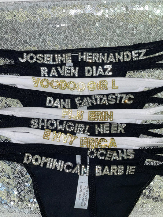 Bling Thongs (Solid)