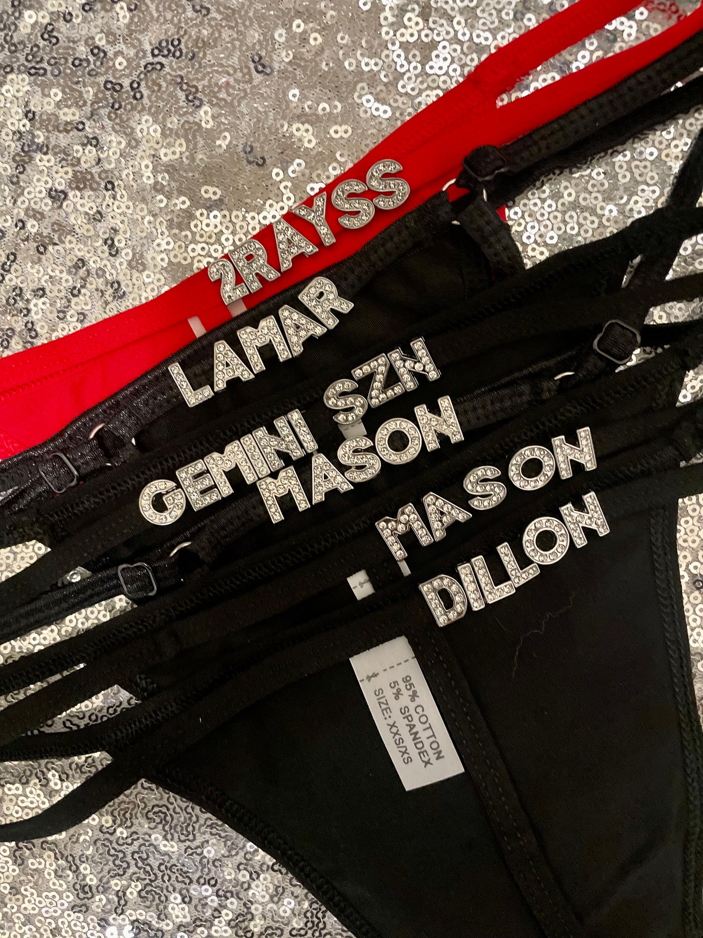 Bling Thongs (Solid)