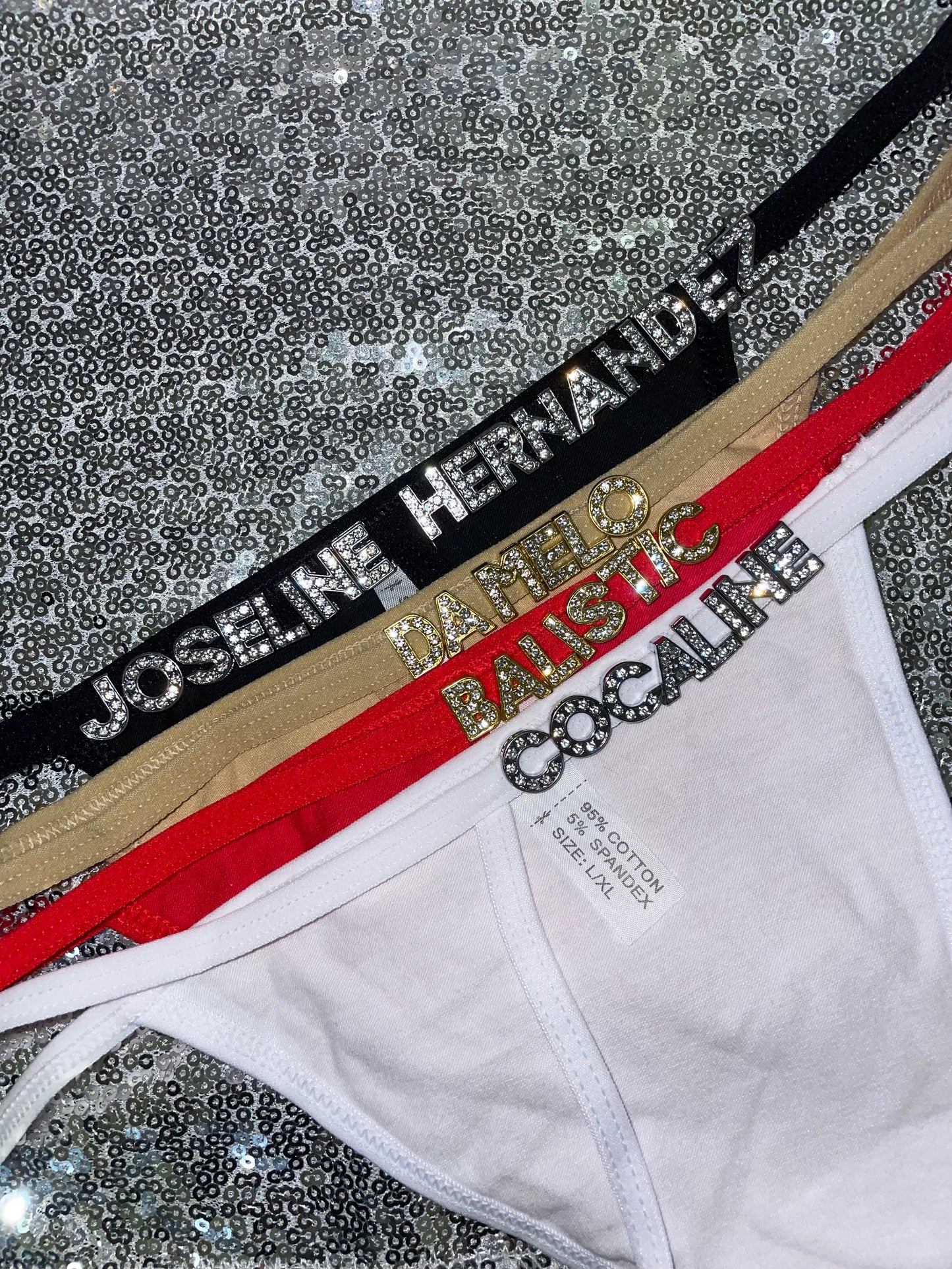 Bling Thongs (Solid)